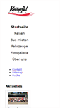 Mobile Screenshot of knoepfel-reisen.ch